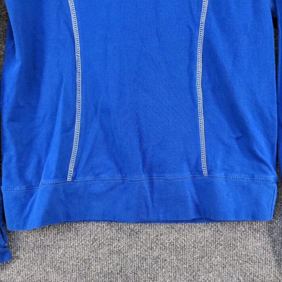 E5 Women's Shirt Blue Medium Kentucky Wildcats 1/4 Zip Pullover Long Sleeve - Picture 8 of 12